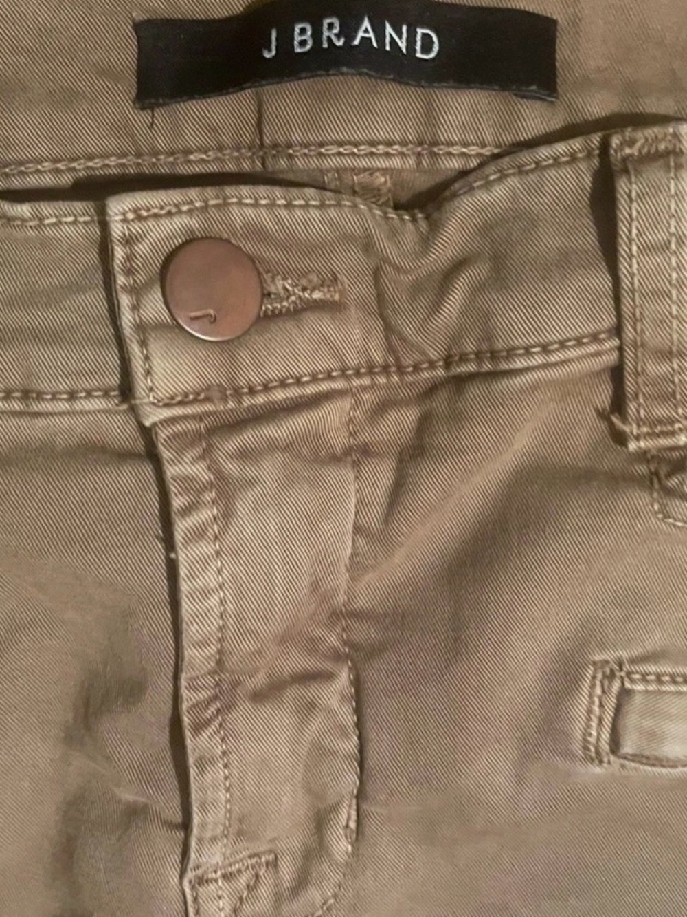 J Brand khaki slim pants - Picture 2 of 4
